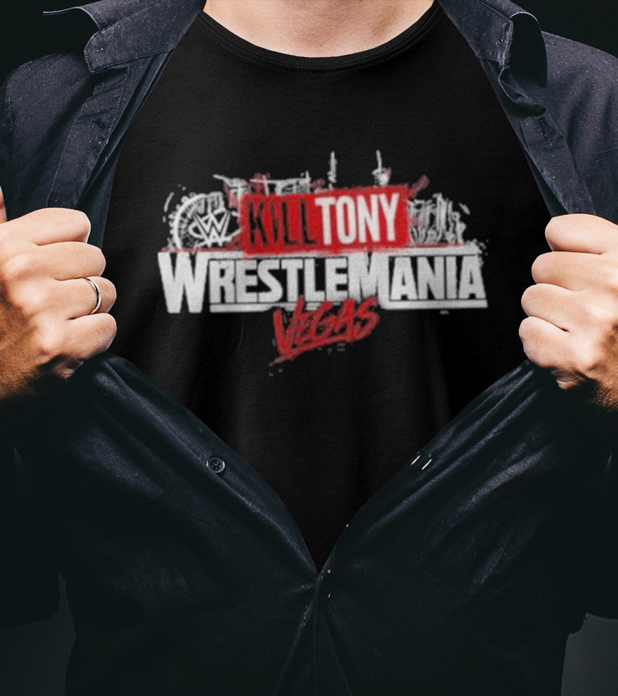 Kill Tony WrestleMania Vegas T-Shirt