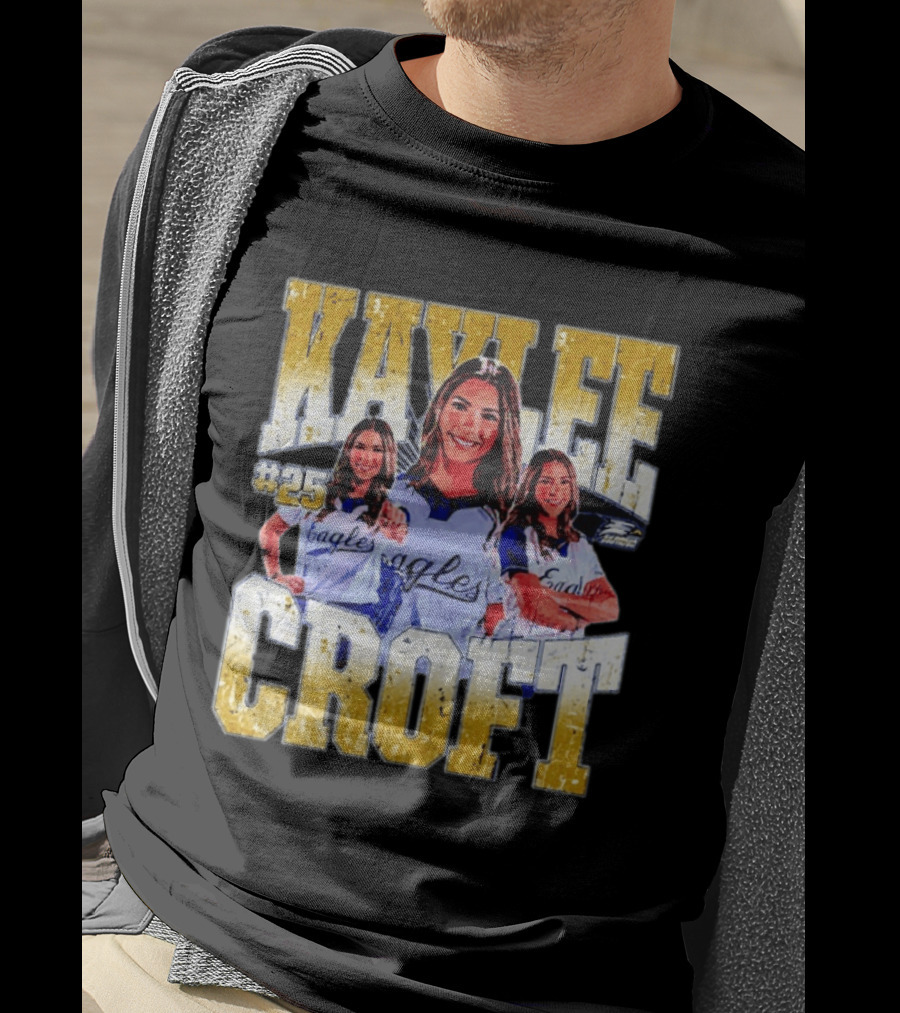 Kaylee Croft #25 Georgia Southern Eagles T-Shirt