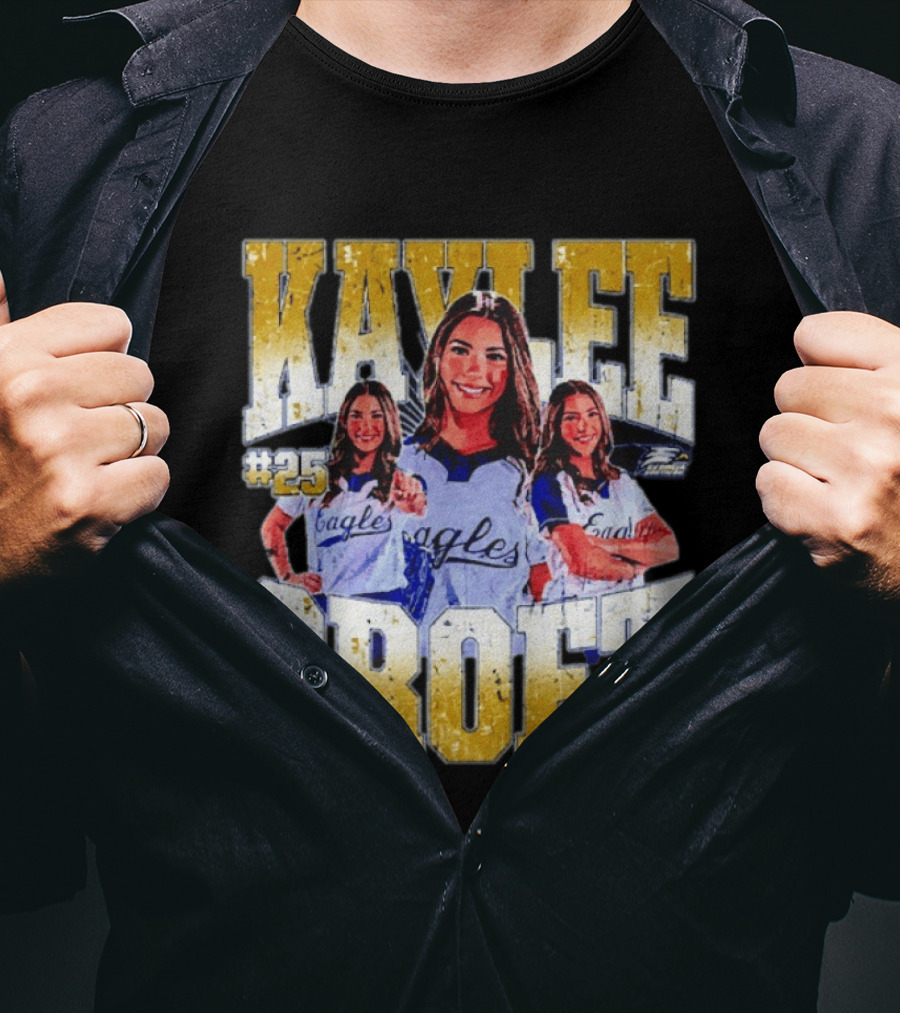 Kaylee Croft #25 Georgia Southern Eagles T-Shirt