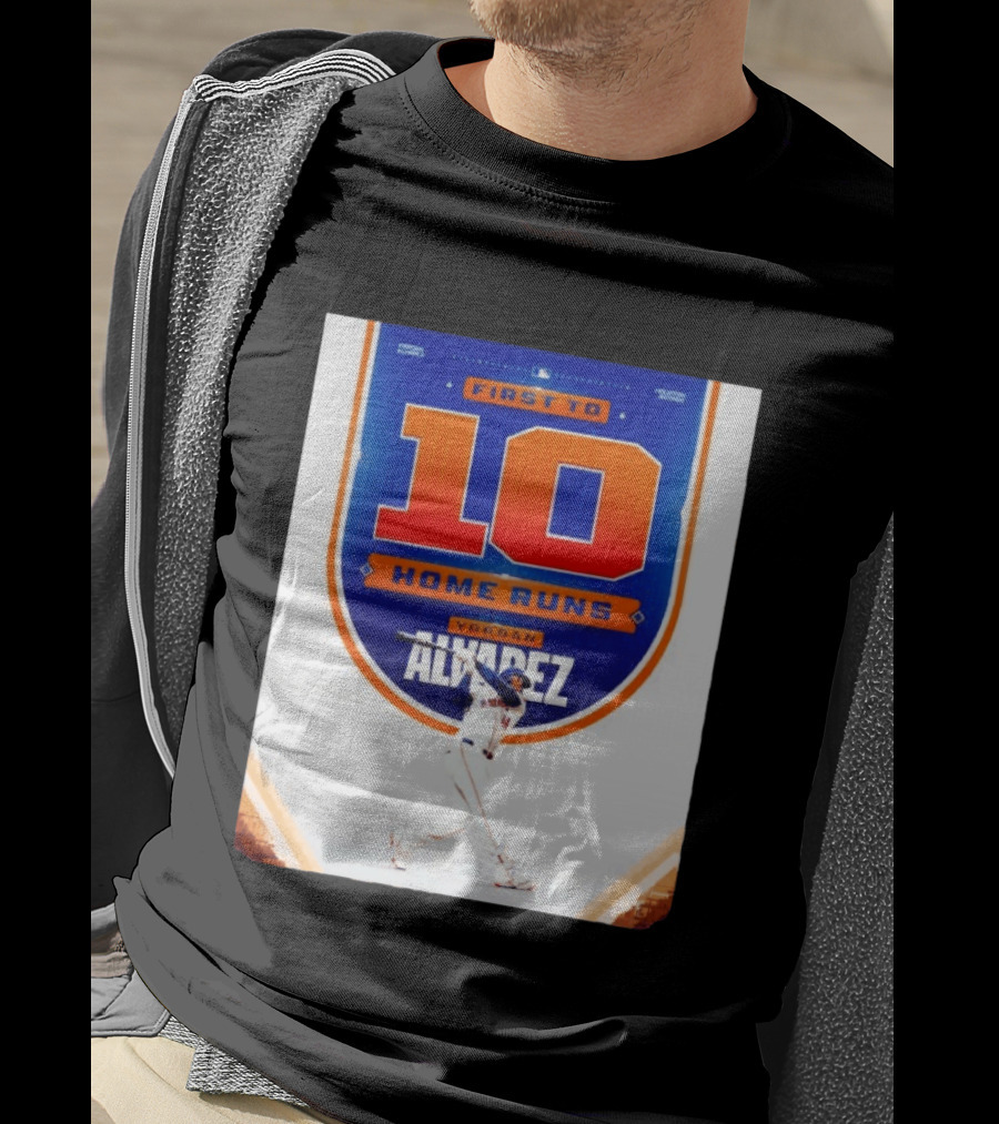 Yordan Alvarez First To 10 Home Runs Houston Astros MLB T-Shirt