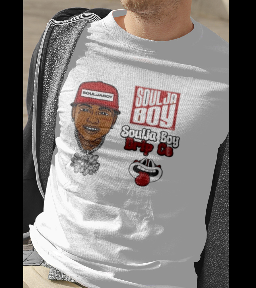 Soulja Boy Drip Co Tour 2026 Grills And Hat Collection T-Shirt
