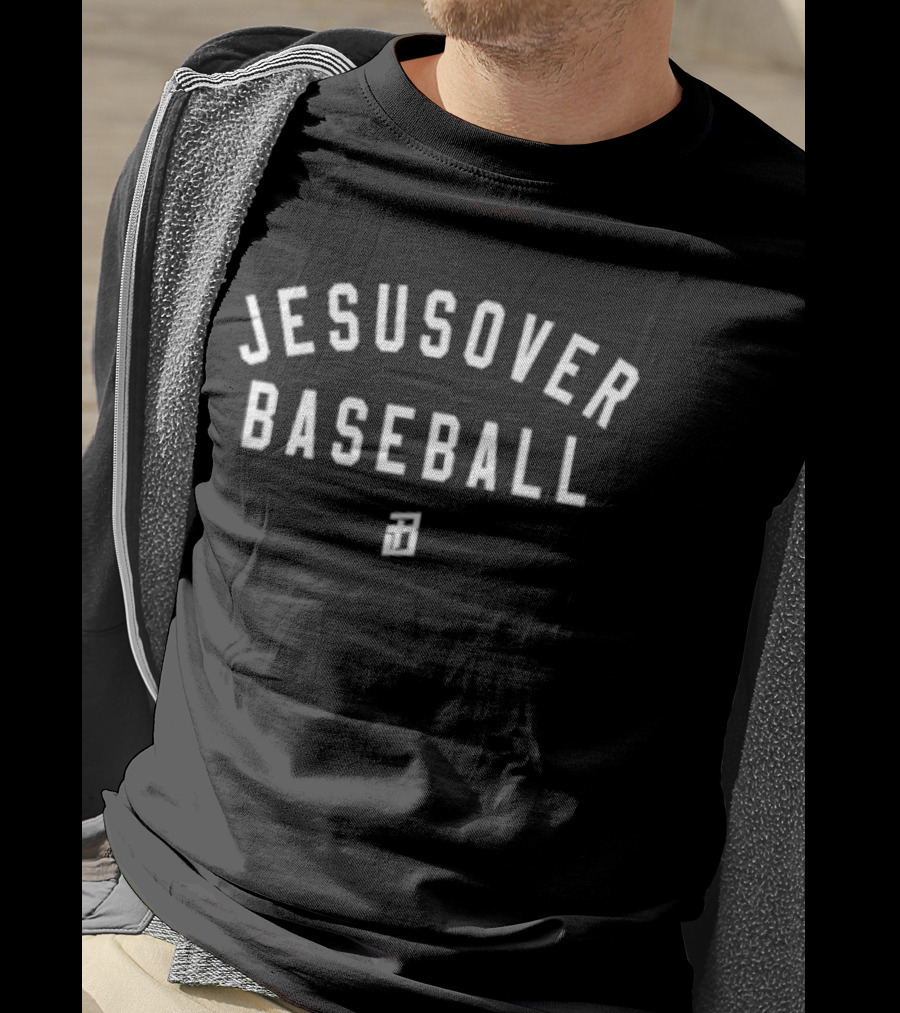 Jesus Over Baseball Alex Call T-Shirt