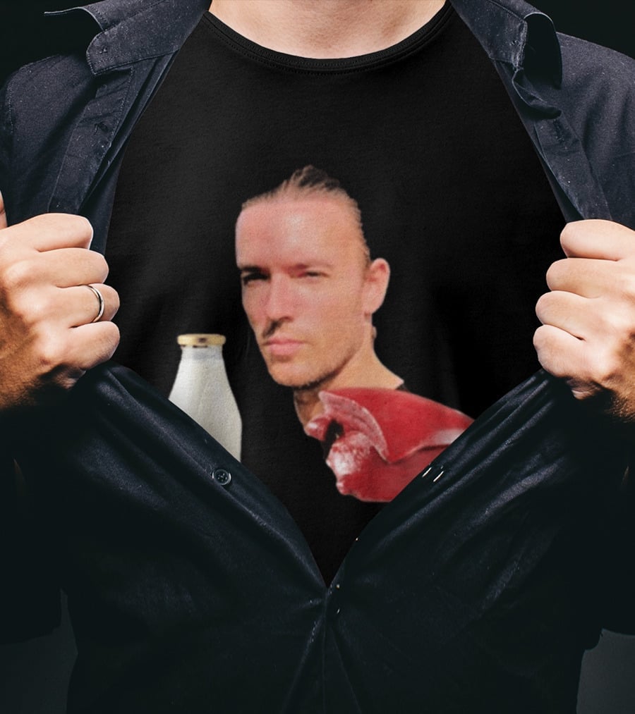 Goatis Raw Meat Milk Liver Combo T-Shirt