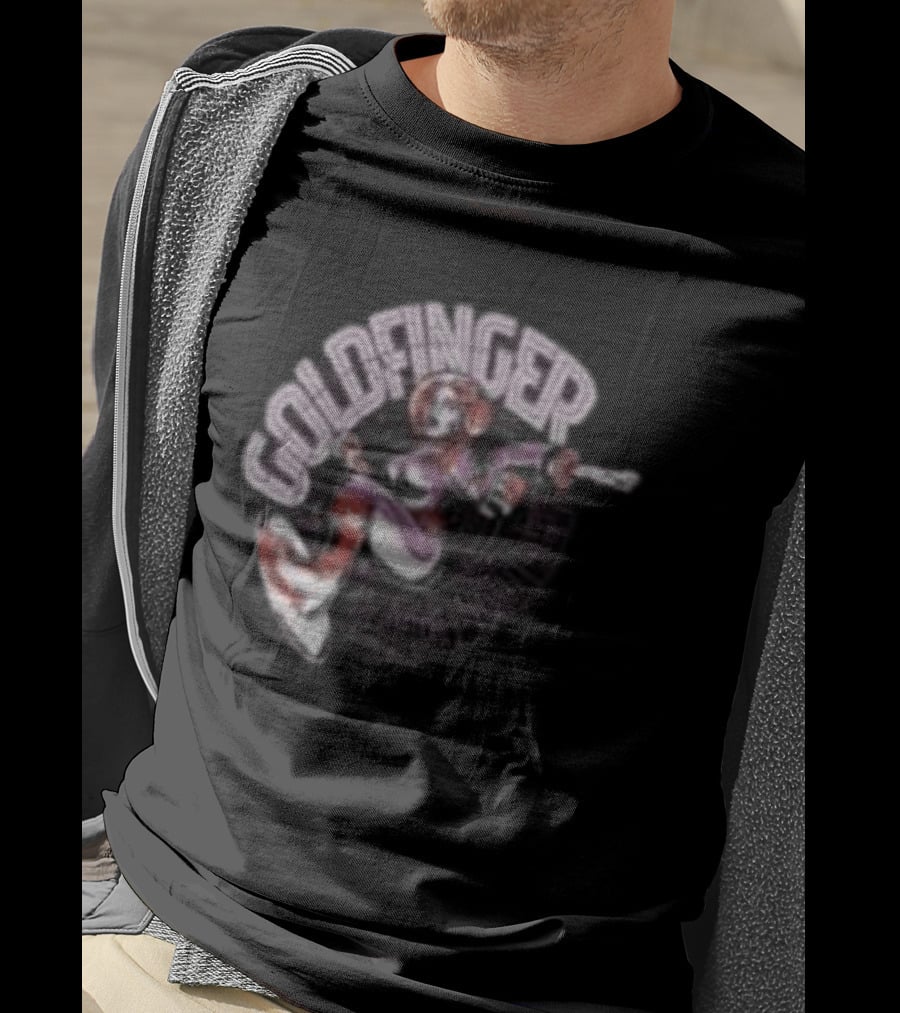 Goldfinger Seattle Event April 17 2026 The Showbox Retro Futuristic T-Shirt