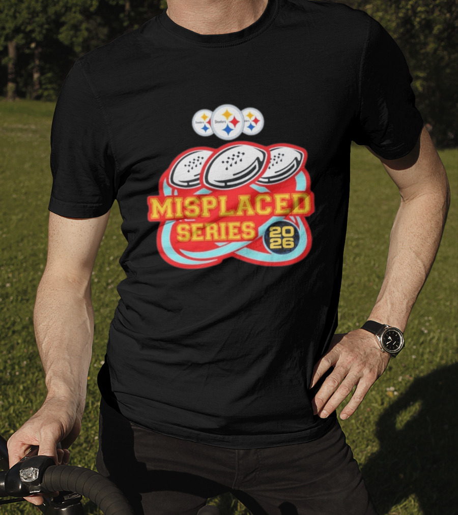 Steelers Misplaced Series 2026 Football Trio T-Shirt