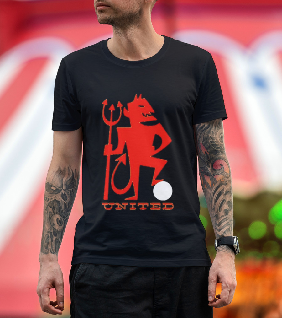 United Red Devil Icon Trident Soccer T-Shirt