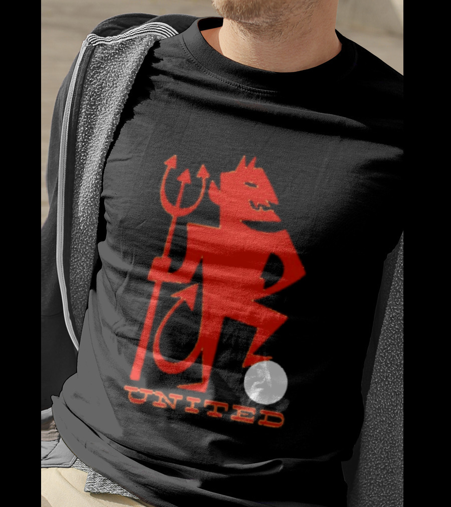United Red Devil Icon Trident Soccer T-Shirt