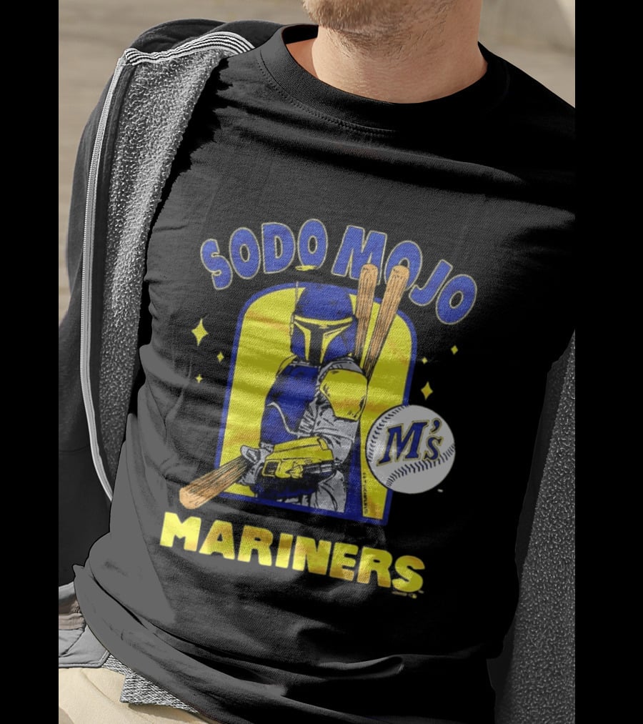 Sodo Mojo Mariners Star Wars M's Baseball T-Shirt
