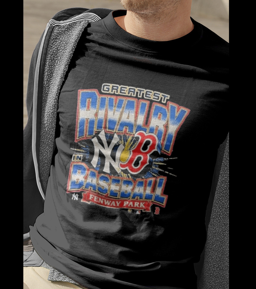 Yankees Red Sox Greatest Rivalry In Baseball Fenway Park T-Shirt