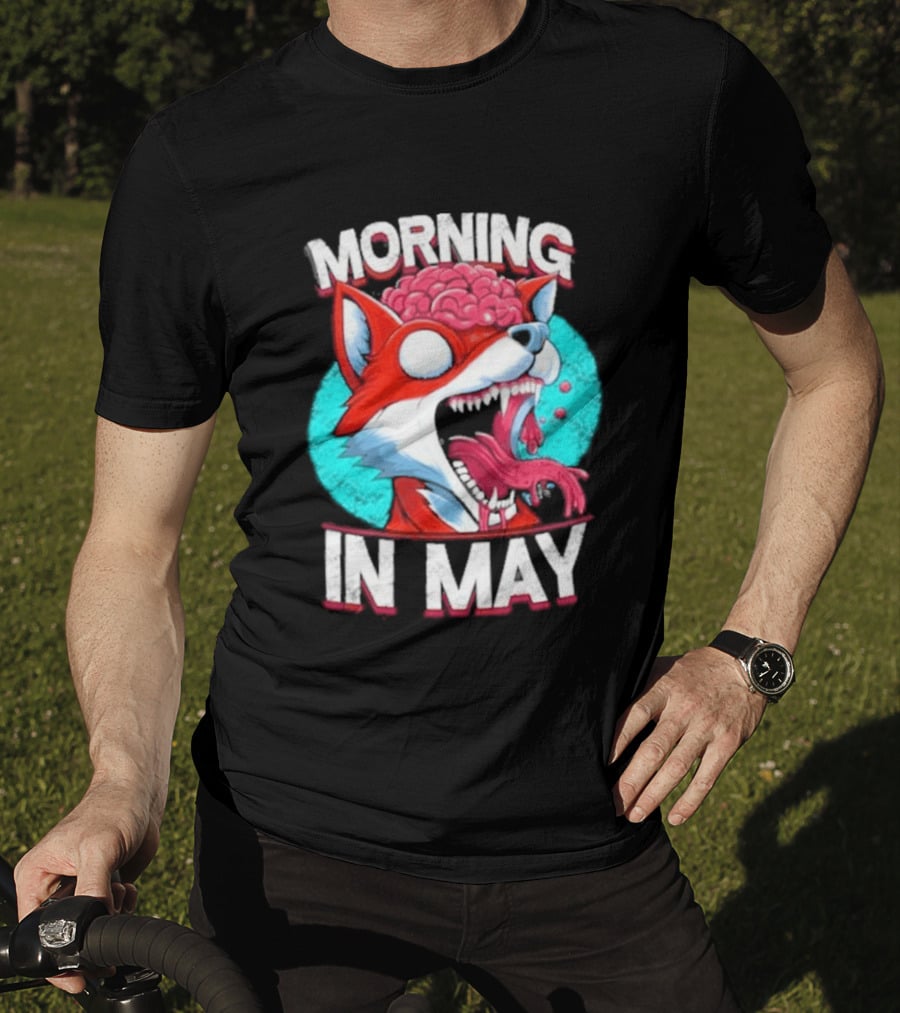 Morning In May Fox Brain Pop T-Shirt