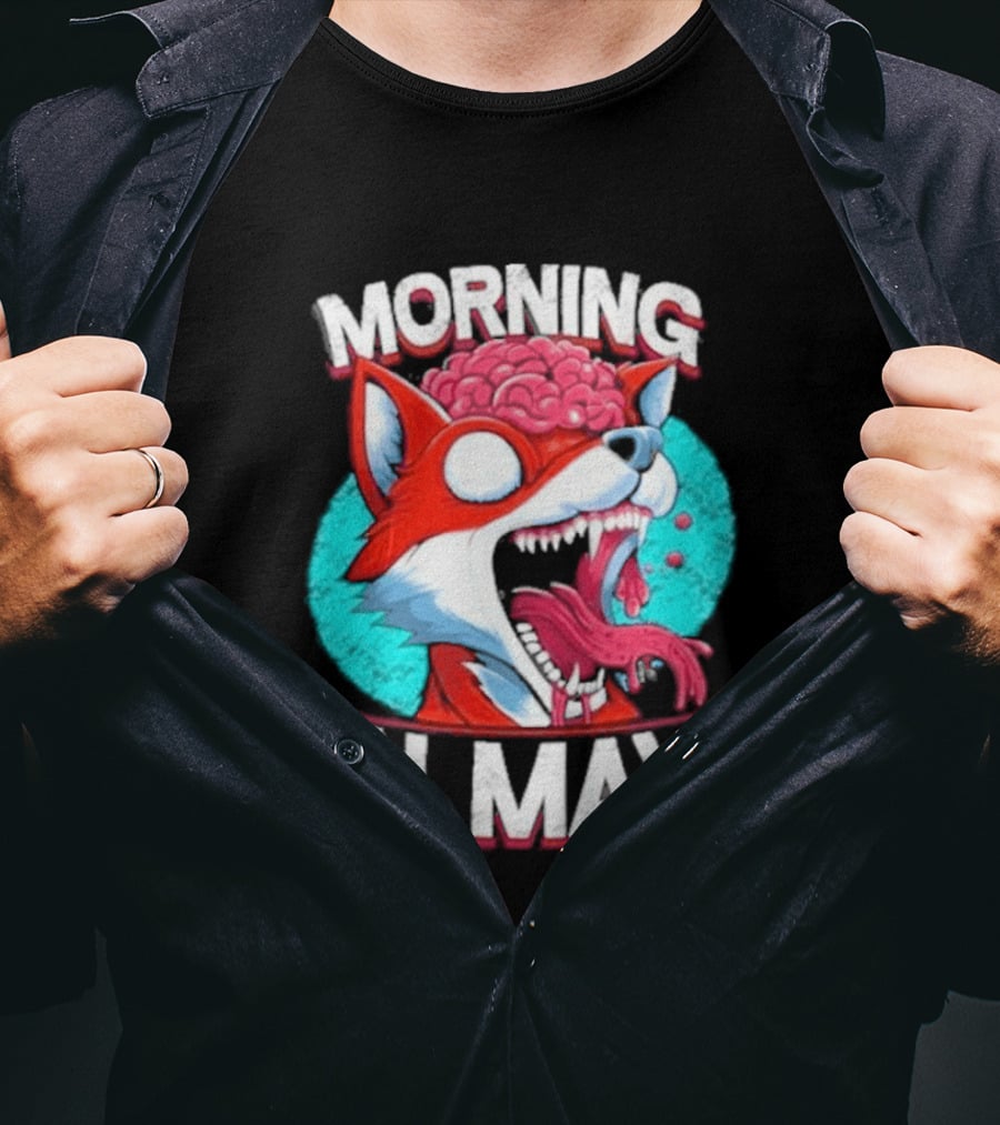 Morning In May Fox Brain Pop T-Shirt