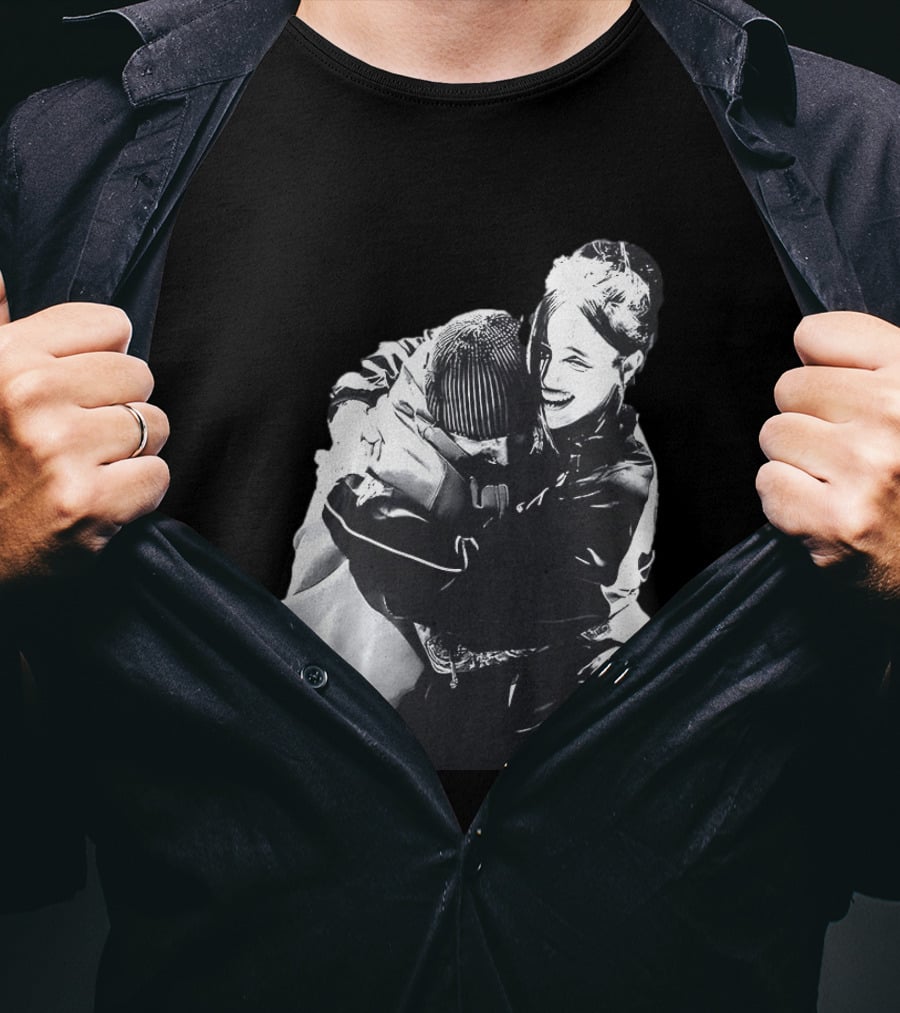 One Less Lonely Girl Coachella Billie Eilish Justin Bieber Hug 2026 T-Shirt