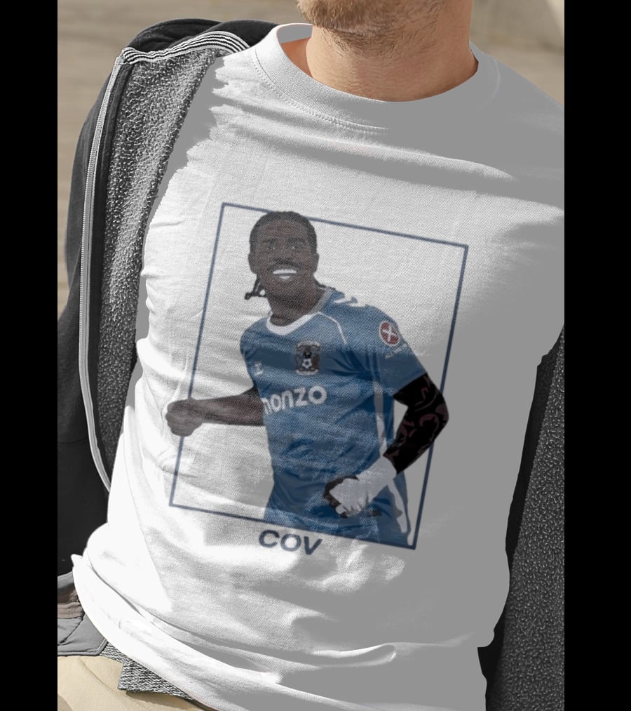 Coventry City FC Haji Wright Monzo Sponsor Premier League Comeback T-Shirt