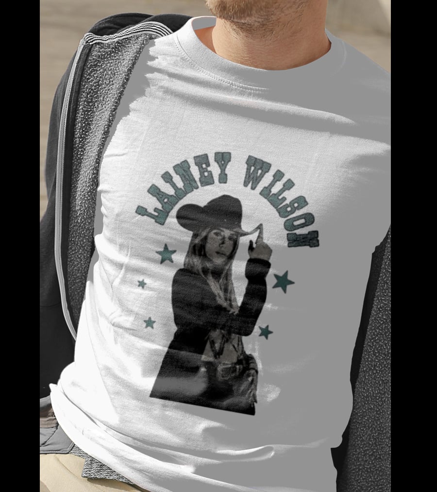 Lainey Wilson Tour 26 Western Cowboy Hat Starry Country Music T-Shirt