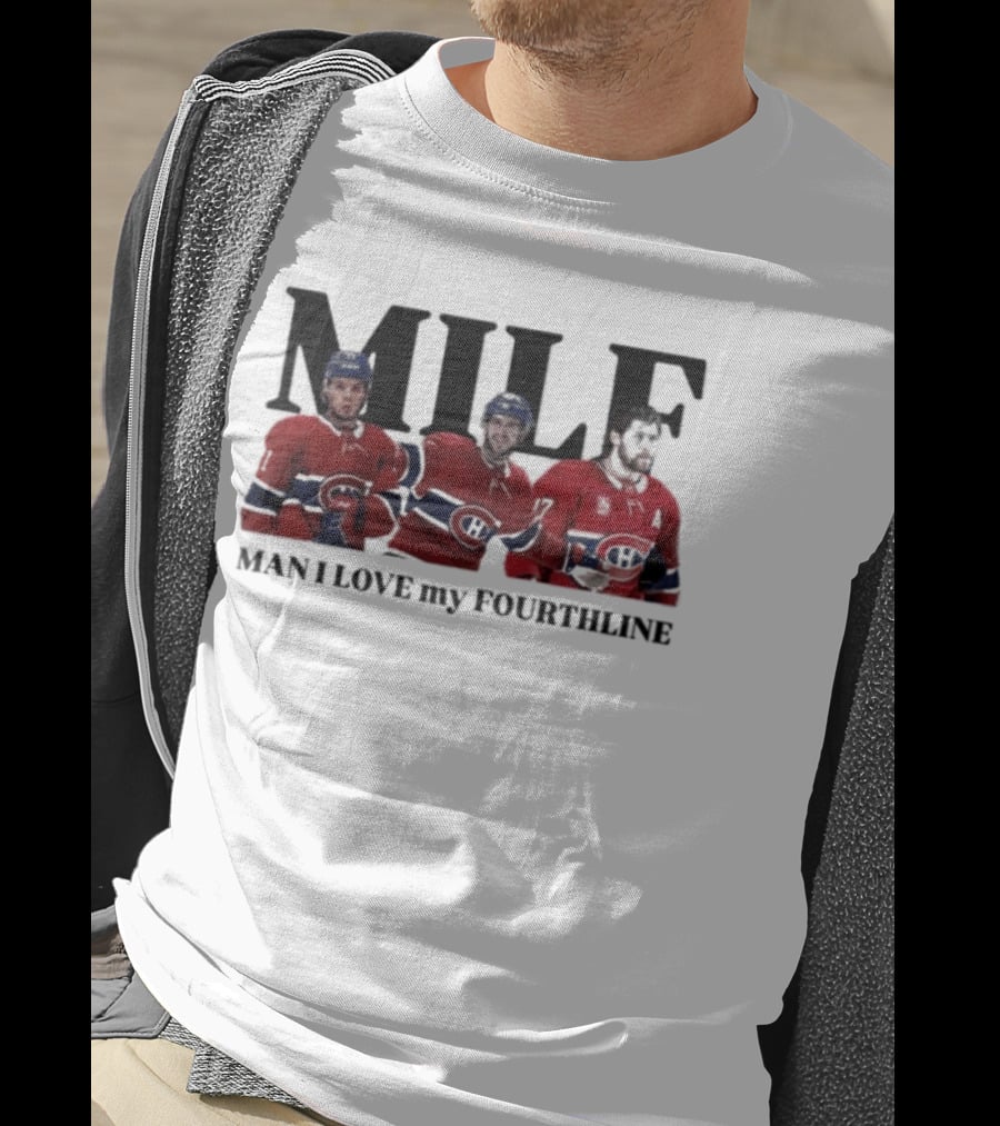 Milf Man I Love My Fourthline Montreal Canadiens Players T-Shirt