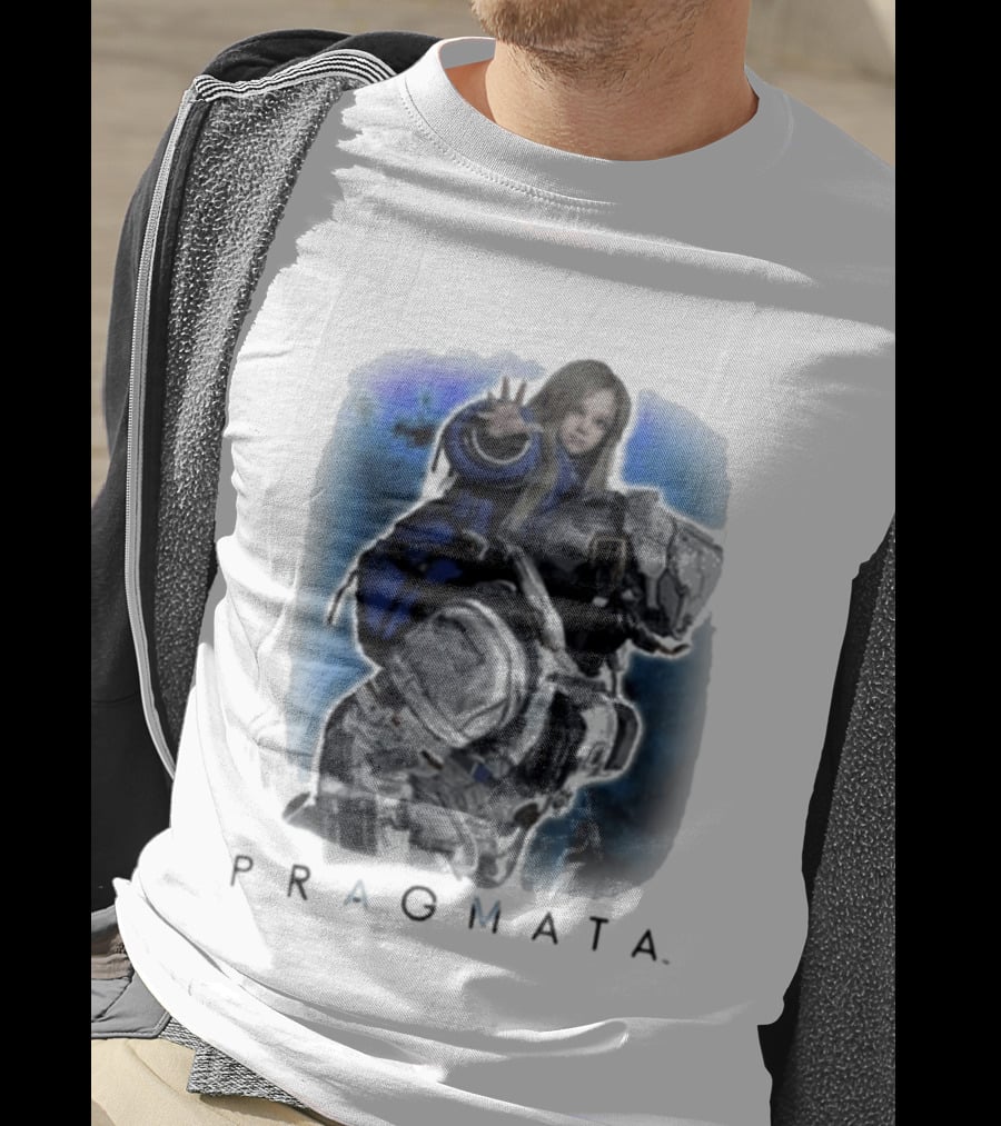 PRAGMATA Futuristic Sci Fi Adventure T-Shirt