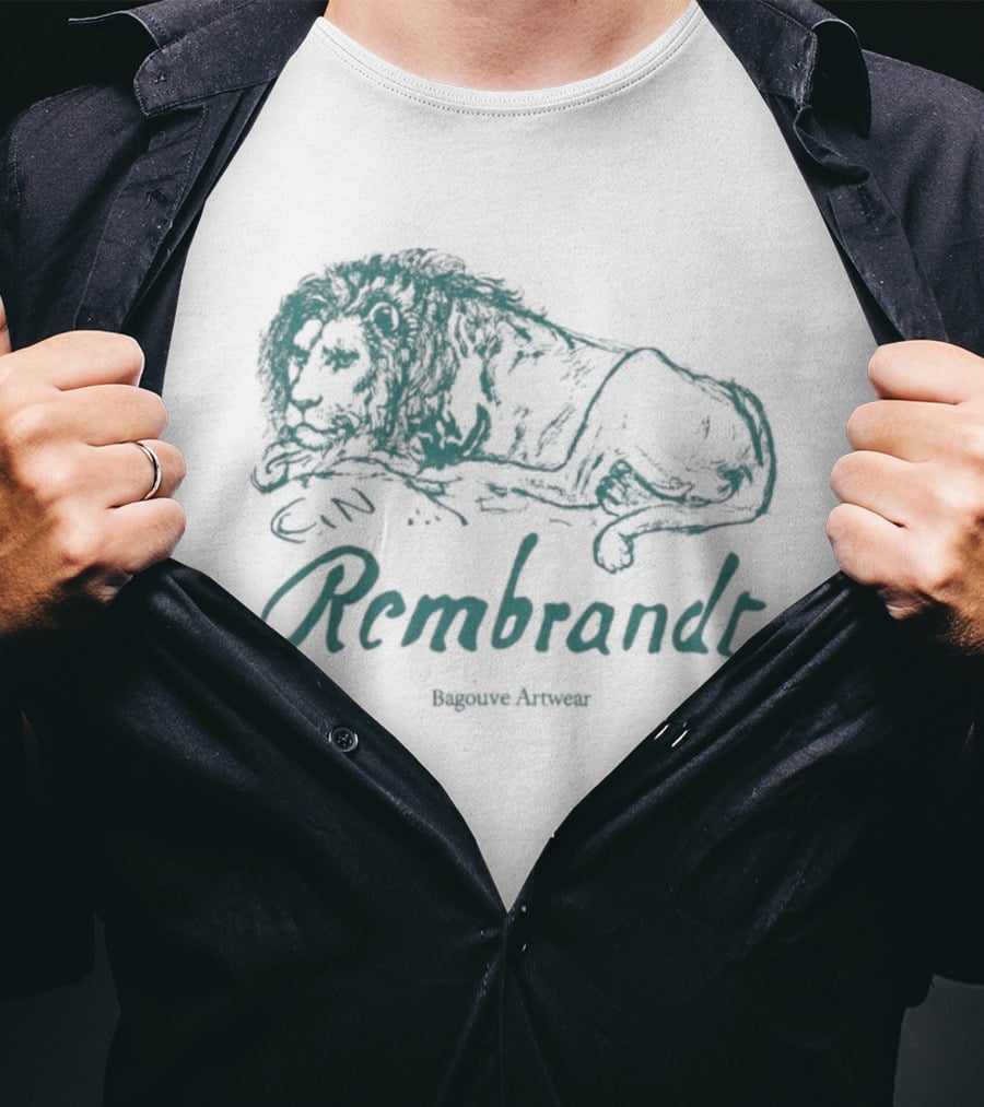 Rembrandt Bagouve Artwear Unique Bear T-Shirt