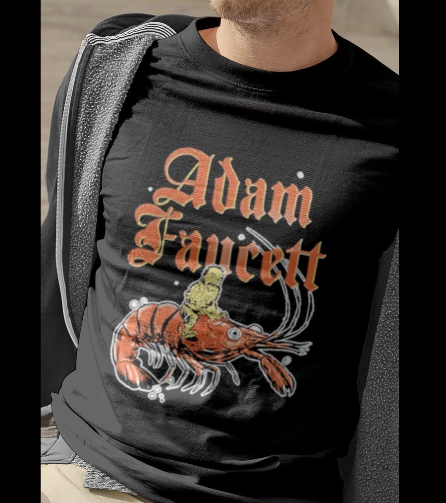 Adam Faucett Ride Or Die Lobster Rider T-Shirt