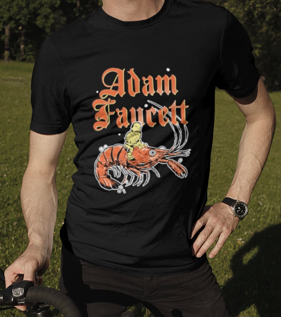 Adam Faucett Ride Or Die Lobster Rider T-Shirt