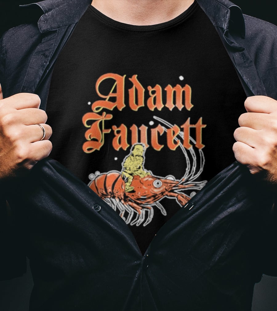 Adam Faucett Ride Or Die Lobster Rider T-Shirt