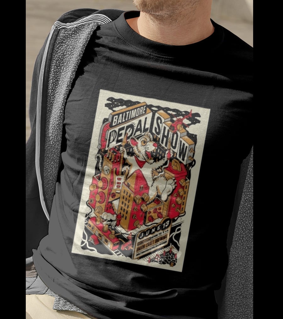 Baltimore Pedal Show June 13 Union Craft Brewing 2026 T-Shirt