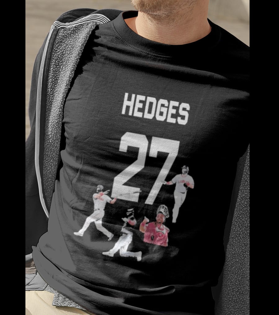 Hedges 27 Baseball Player Action Figures T-Shirt