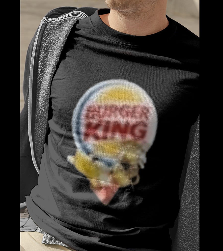 Burger King Breakfast Bakong Logo Burger Combo T-Shirt