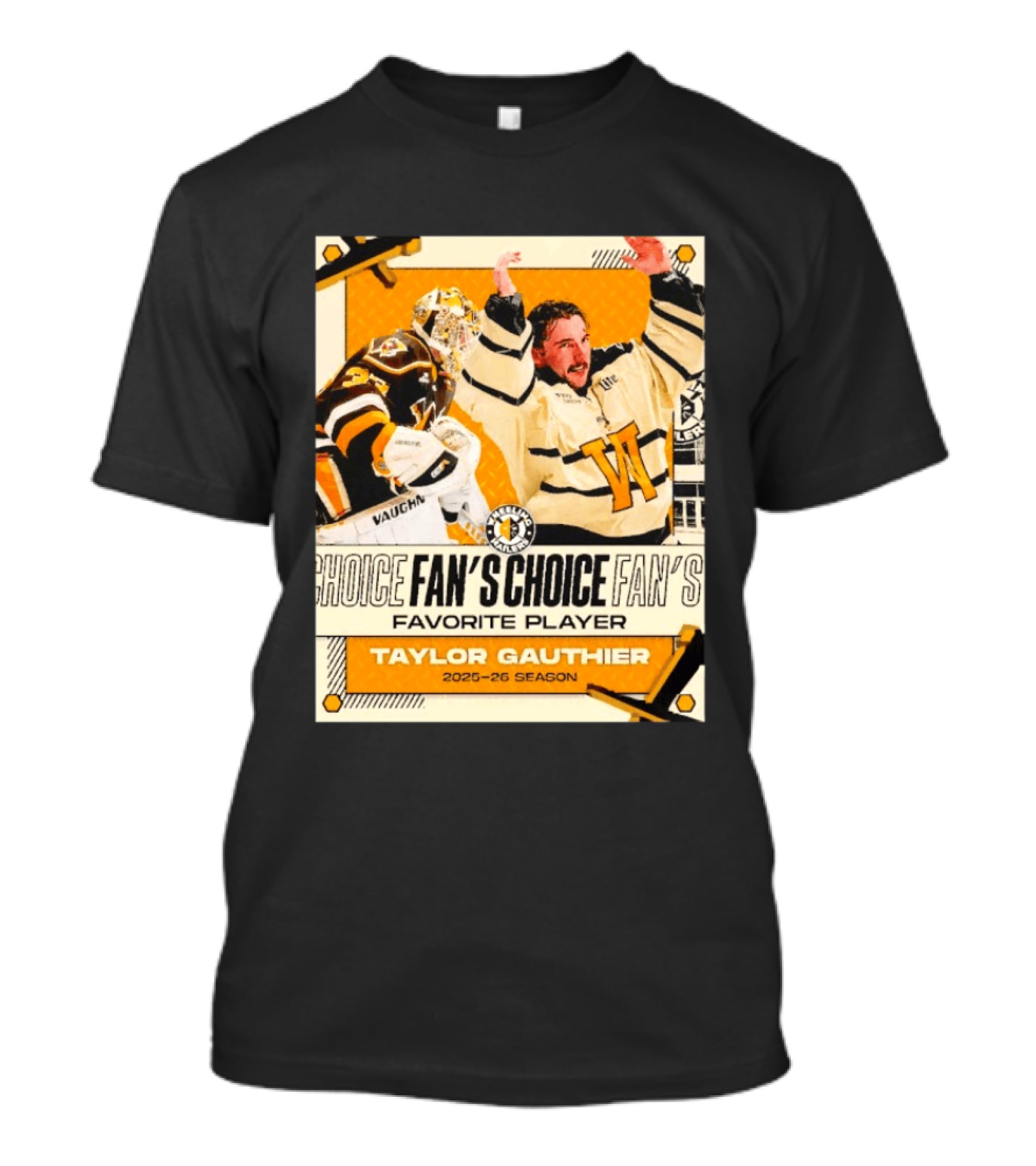Taylor Gauthier Fan's Choice Favorite Player 2025 26 Season T-Shirt