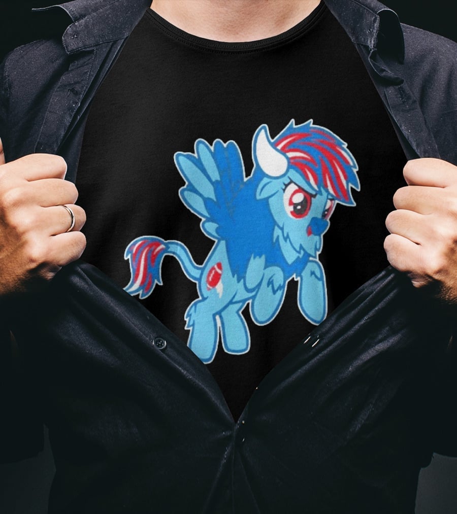 My Little Pony Buffalo Bills Fan T-Shirt