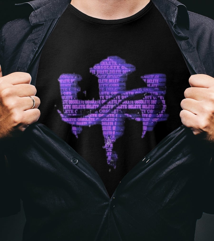 The Hardys Delete Obsolete Purple T-Shirt