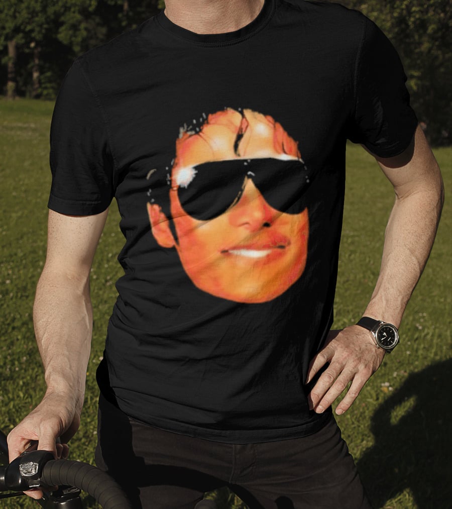 Godfrey Jackson Face With Sunglasses T-Shirt