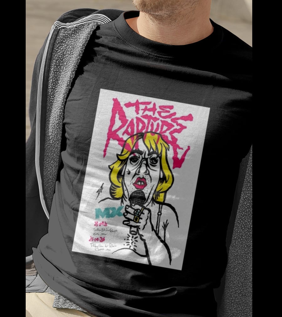 The Rapture 2026 México Tour Art MDX April 23 25 Live Performance T-Shirt