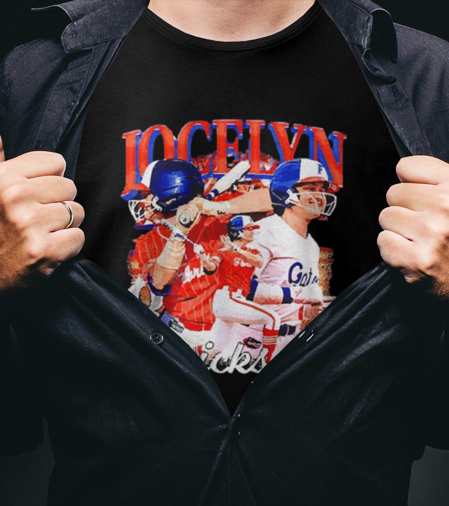 Jocelyn Erickson Florida Gators Softball Player Collage T-Shirt