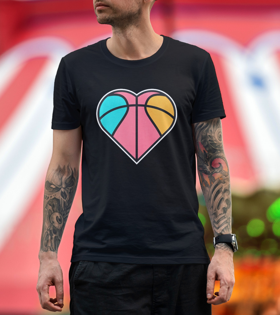 San Antonio Spurs Heart SATX NBA Basketball T-Shirt