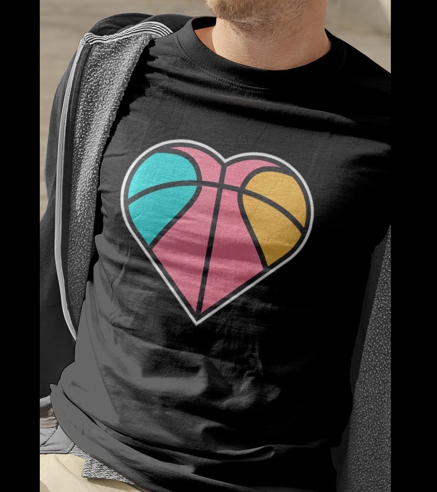 San Antonio Spurs Heart SATX NBA Basketball T-Shirt