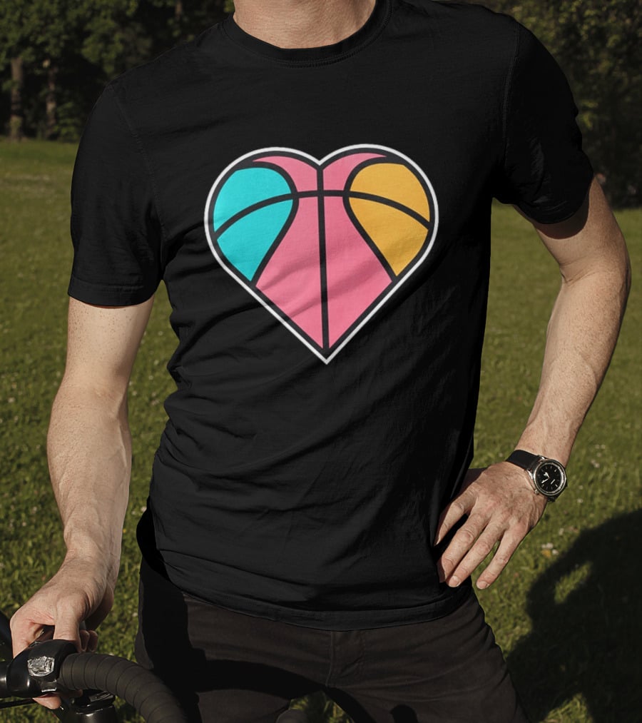 San Antonio Spurs Heart SATX NBA Basketball T-Shirt