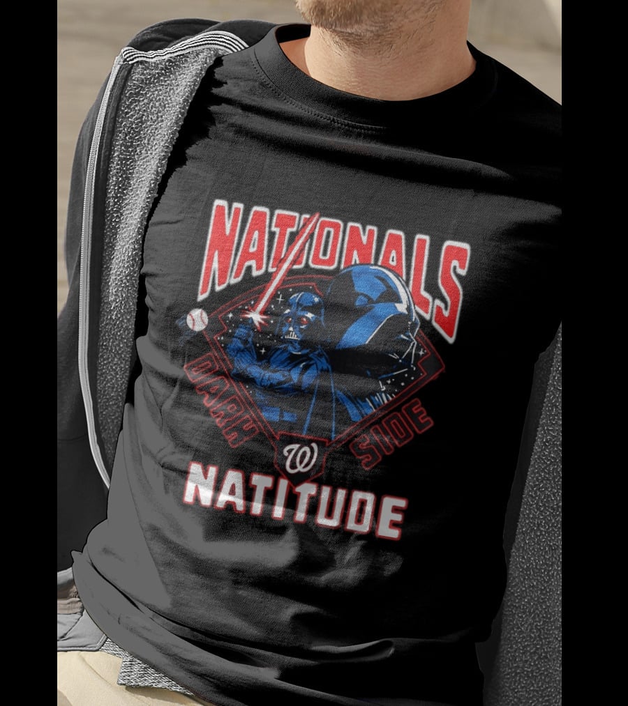 Nationals Natitude Dark Side Darth Vader Star Wars T-Shirt