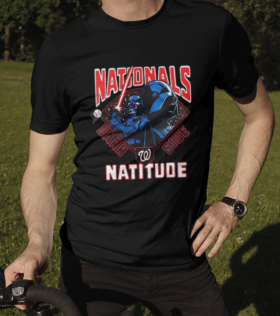 Nationals Natitude Dark Side Darth Vader Star Wars T-Shirt