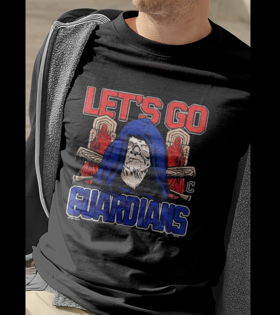 Let's Go Guardians Cleveland Baseball Sheev Palpatine Star Wars T-Shirt