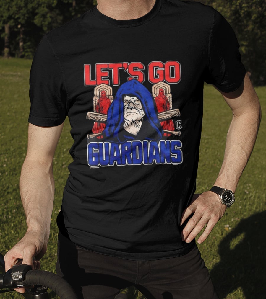 Let's Go Guardians Cleveland Baseball Sheev Palpatine Star Wars T-Shirt