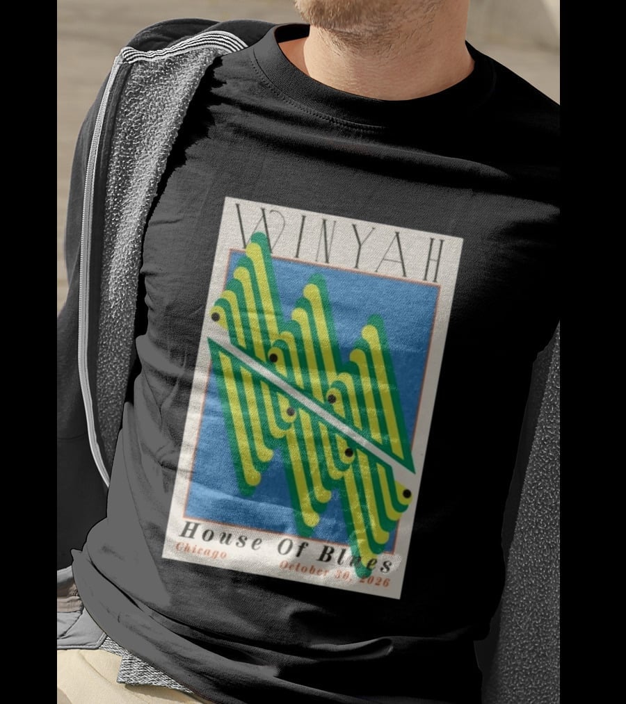 Winyah House Of Blues Chicago October 30 2026 T-Shirt