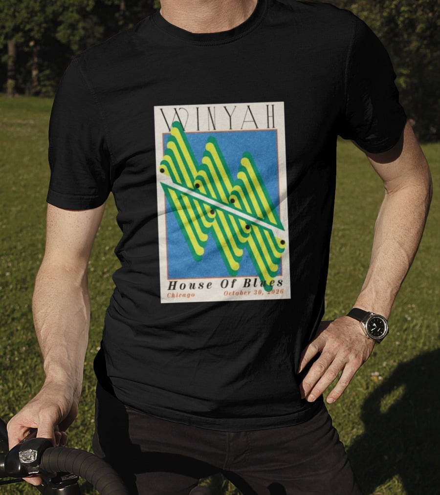 Winyah House Of Blues Chicago October 30 2026 T-Shirt