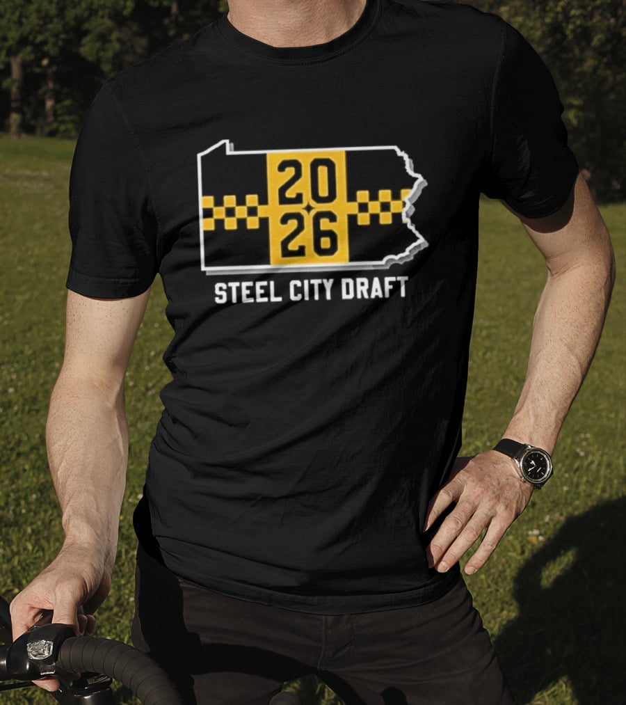 Steel City Draft 2026 Pittsburgh Pennsylvania Host City Pittsburgh Pirates MLB T-Shirt