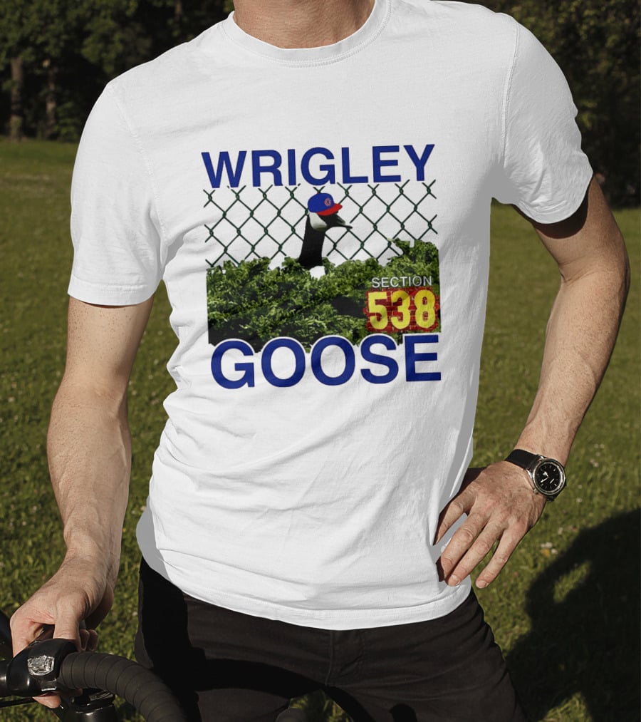 Wrigley Goose Section 538 Chicago Cubs MLB T-Shirt