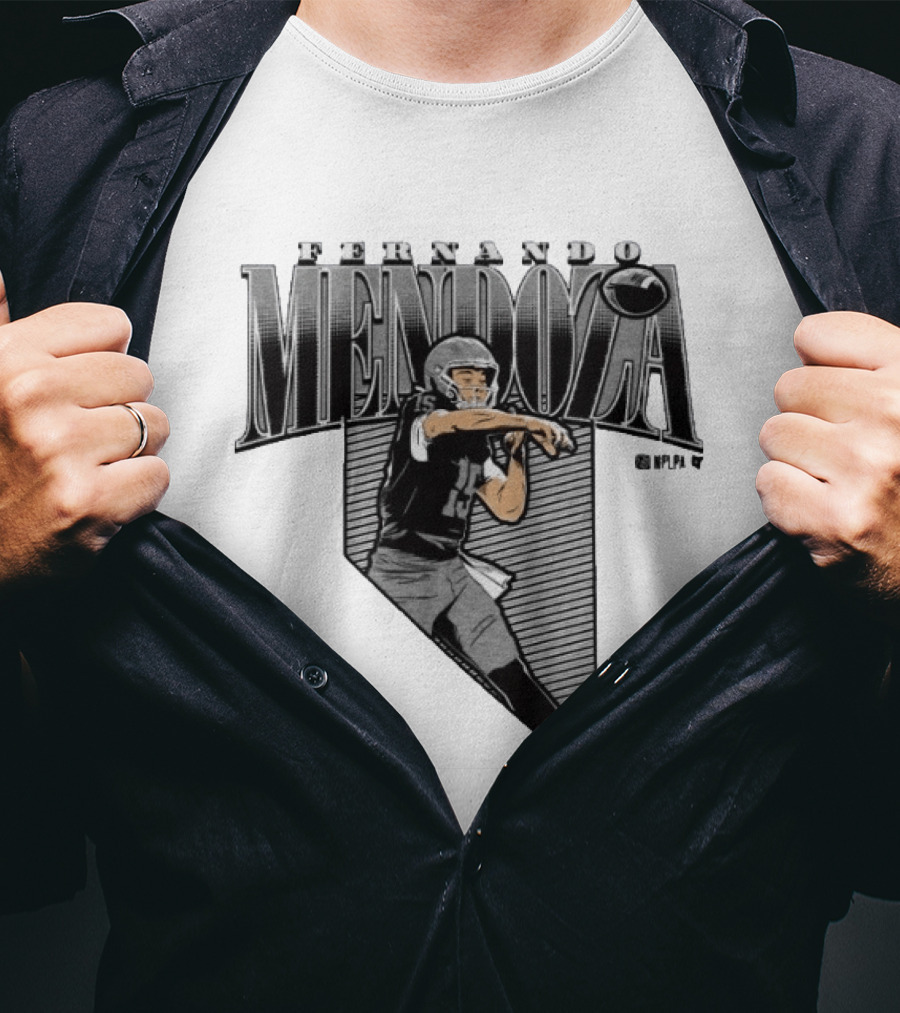 Fernando Mendoza State Star Football Quarterback Remix T-Shirt