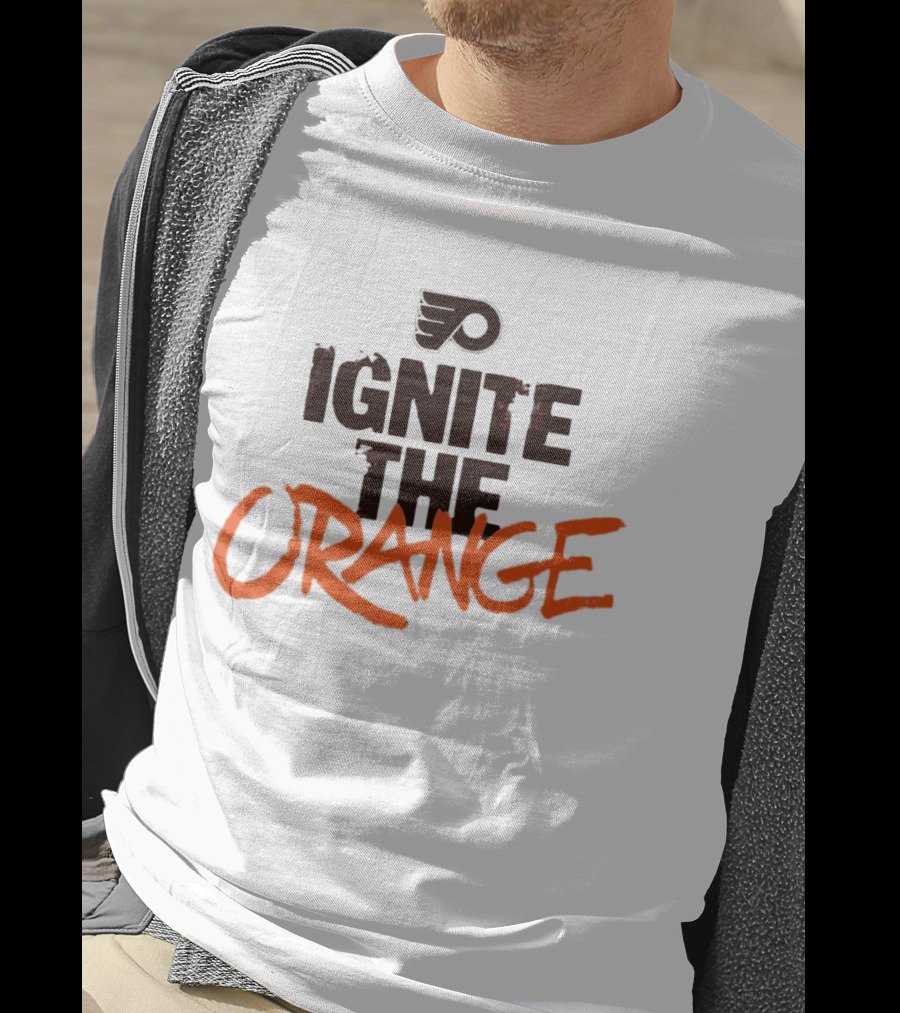 Flyers Ignite The Orange Enthusiasm T-Shirt