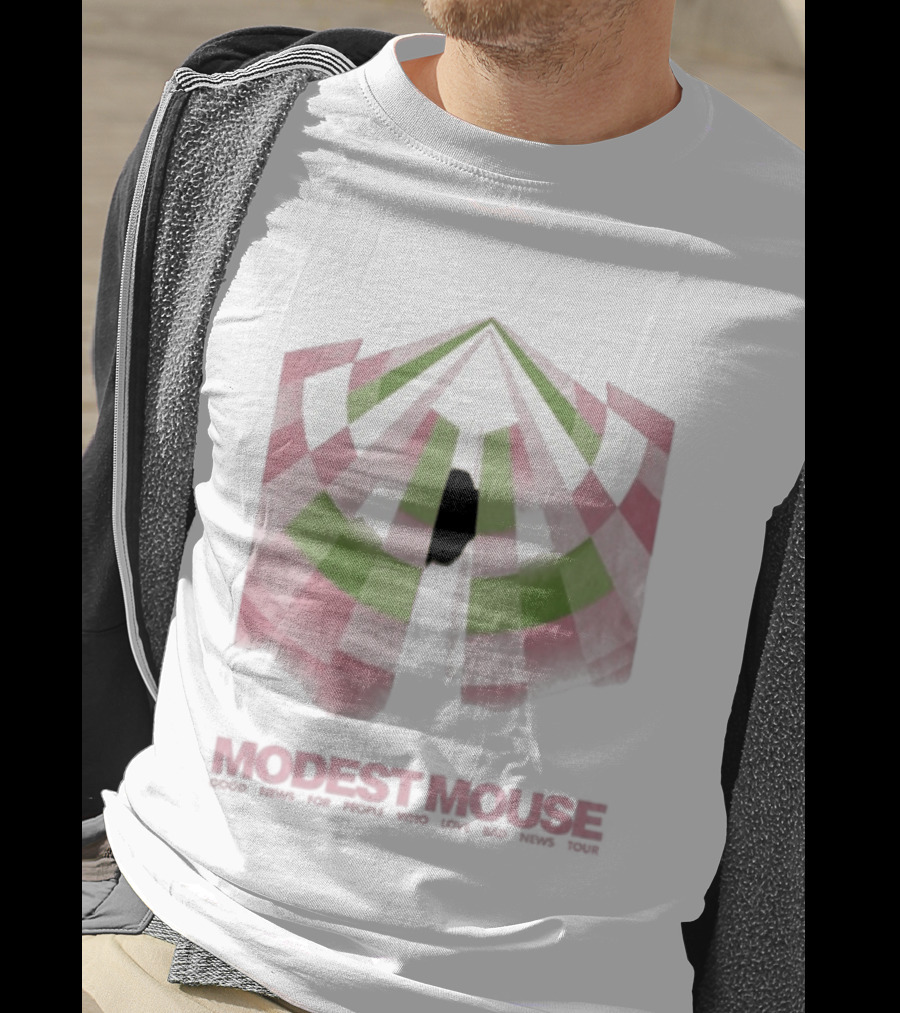 Modest Mouse Good News For People Who Love Bad News Fall Tour Tent T-Shirt