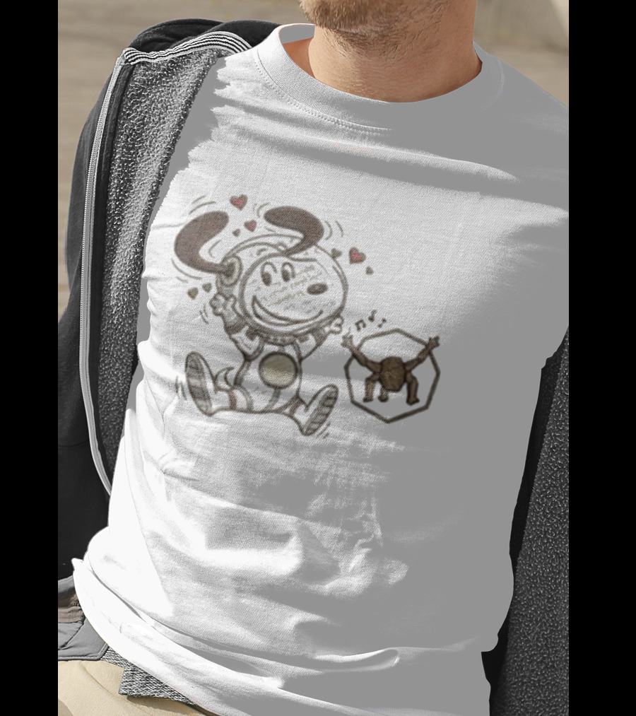 Project Hail Mary Rocky Amaze Dog Embroidered Alien Creature T-Shirt