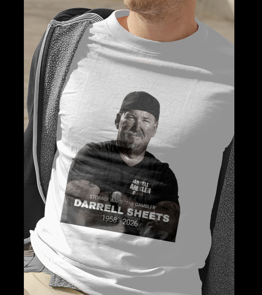 Storage Wars The Gambler Darrell Sheets 1958 2026 T-Shirt