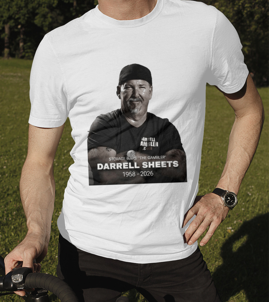 Storage Wars The Gambler Darrell Sheets 1958 2026 T-Shirt